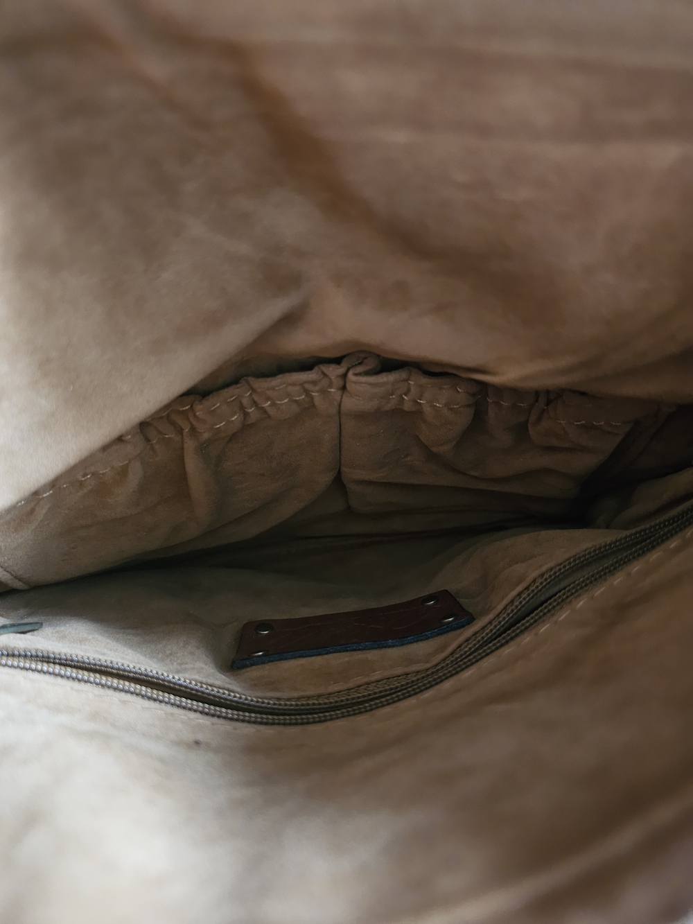 Patricia Nash Cognac Brown Leather Wristlet - Picture 9 of 10